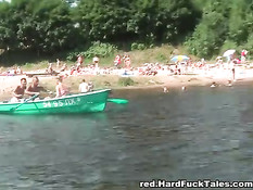 Любительское порно видео групповухи на катере