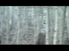 Сисястую девушку сняли и оттрахали в осеннем городском парке