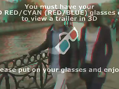 3D порно - молодая пара нагулявшись по набережной занялась сексом