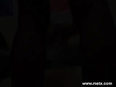 Мулатка Инес на порно кастинге обработала сразу трёх мужиков