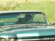 Sex on the hood of big american car