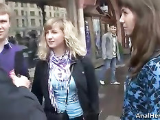 Девушка Ангелина порадовала иностранца русским анальным сексом