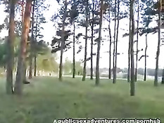 Иностранный турист снял русскую девчонку и развёл на минет и секс
