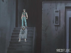 Преступники заставляют парня смотреть как они трахают его девушку