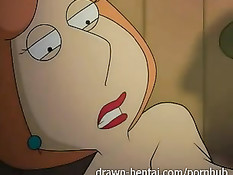 Луис из аниме сериала \"Гриффины\" занимается лесбийской любовью