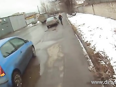 Юная Настя пришла устраиваться на работу, а попала в порно ролик