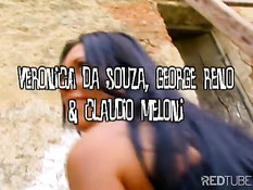 Young hoe fucking with two men