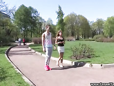 Встретил на улице симпатичную девку Марию и трахнул у себя дома