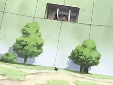 Жёсткий секс блондинки Temari в позе наездницы на члене Shikamaru