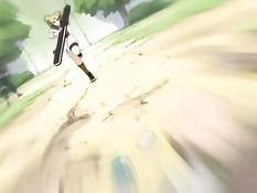 Жёсткий секс блондинки Temari в позе наездницы на члене Shikamaru