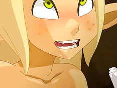 Аниме порно пародия на французский мультсериал Вакфу / Wakfu
