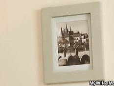 Жена застала мужа за занятием сексом со своей возбуждённой мамой