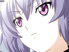 Грудастую аниме брюнеточку оттрахали в вагину и залили спермой