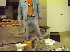 Hot guy jerks off