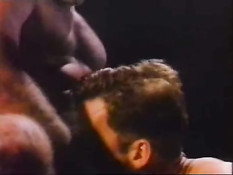 Three men having fun