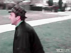 Blond gayboy sucking