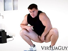 Beefcake shows his body
