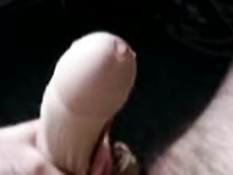Cock in pantyhose
