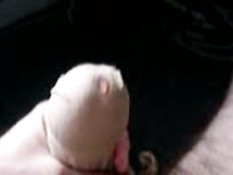 Cock in pantyhose