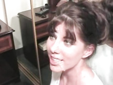 Facial cumshot mix 