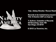 Грудастая блондинка Abbey Brooks мастурбирует и ебётся с парнем