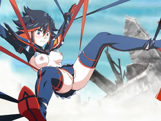 Развратная хентай пародия на популярный аниме сериал Kill La Kill