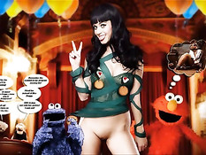 Сборник порно фото с красивой американской брюнеткой Katy Perry