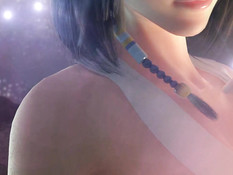 3D девушка из игры Final Fantasy X занимается сексом с бойфрендом