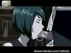 Аниме девка Nozomi отсасывает и трахается в лесу с парнем Ichigo