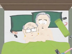 Аниме порно героев комиксов South Park и жёсткий секс супергероев