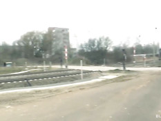 Немецкая девчонка Anny Aurora получила порцию спермы на живот