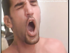 Gina Wild catching cumshot