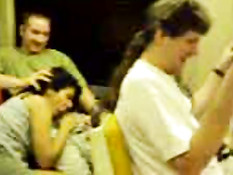 Blowjob on train