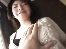 Busty young asian wife