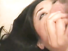 Asia girl sucks
