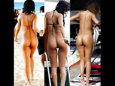 Сборник откровенных эротических фотографий мулаточки Rihanna
