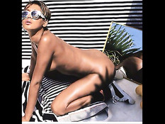 Сборник откровенных эротических фотографий мулаточки Rihanna