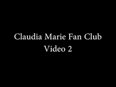 Зрелая сисястая блондинка Claudia Marie ебётся с чёрным мужиком
