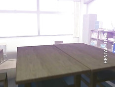 Горячая 3D студентка занималась сексом в позе наездницы и раком