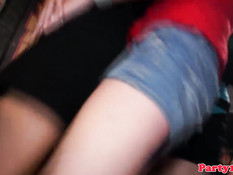Европейские девки танцевали и ебались с приглашёнными парнями