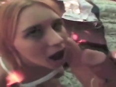 Семяизвержения на тело сексуальной порно актрисы Katie Morgan