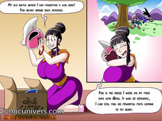Секс комикс с участием Goku и Chi-Chi по мотивам Жемчуг дракона Z