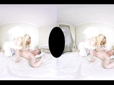 Горячее 3D порно с развратными ангелами Angel Wicky и Angel Piaff
