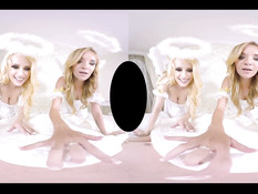 Горячее 3D порно с развратными ангелами Angel Wicky и Angel Piaff