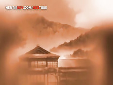 Перевозбуждённая хентай женщина отсосала у парня и села на хуй