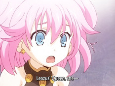 Сисястая хентай девка с зелёными волосами насаживается на член