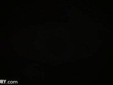 Анальный секс на фотосессии с худой шатенкой в чулках Lilu Moon