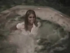 Playing in the jacuzzi