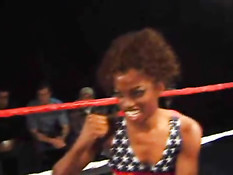 Crazy cocksucking in the ring