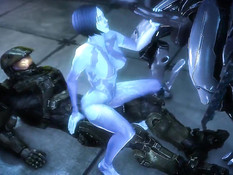 Cortana (Halo) assembly / Кортана (Halo) сборка